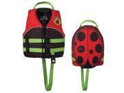 FULL THROTTLE 104300 100 001 14 Full Throttle Water Buddies Vest Child Ladybug