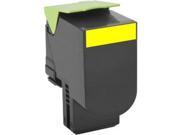 LEXMARK 80C1SY0 801SY YELLOW STANDARD YIELD RETURN PROGRAM TONER CARTRIDGE LEXMARK 80C1SY0 801SY YELLOW STANDARD YIELD RETURN PROGRAM TONER CARTRIDGE