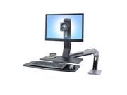 ERGOTRON 24 314 026 WORKFIT A SINGLE HD WITH WORKSURFACE