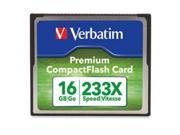VERBATIM 97982 Premium 16 GB CompactFlash CF Card