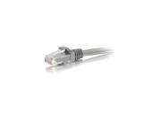 C2G 00386 8ft Cat5e Snagless Unshielded UTP Network Patch Cable Gray