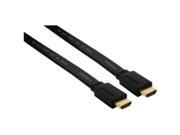 QVS HDF 5M 5 METER FLAT HIGHSPEED HDMI ETHERNET and 3D 1080P BLU RAY HDCABLE