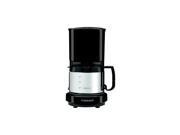 CONAIR WCM08B 4 Cup Coffeemaker with Brushed Stainless Carafe