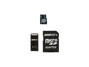 DANE ELEC DA 3IN1 08G R Dane Elec 8 GB microSD High Capacity microSDHC 1 Card