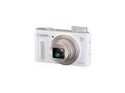 Canon 0112C001 Canon PowerShot SX610 HS 20.2 Megapixel Compact Camera White 3 LCD 16 9 18x Optical Zoom 4x
