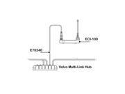 RAYMARINE RAY E70240 Volvo Engine EVC Link Cable MFG E70240 1 meter length. Connects ECI 100 to Volvo Multi Link Hub.