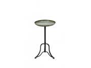 Benzara 93948 Vintage And Stylish Metal Accent Table