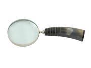 Benzara 19016 Lovely Brass Horn Magnifying Glass