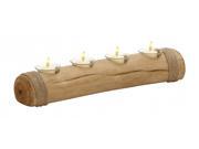 Benzara 76544 Simply Gorgeous Driftwood Votive Holder