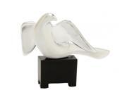 Benzara 62335 Glittering Dove On Stand Home D?cor