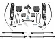 FABTECH MOTORSPORTS K2122DL kit 8IN BASIC SYS W DLSS SHKS 2008 14 FORD F250 4WD W FACTORY OVERLOAD K2122DL