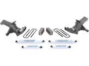 FABTECH MOTORSPORTS K1036 kit 4IN SPINDLE SYS W PERF SHKS 88 91 GM C1500 P U STD CAB 2WD K1036
