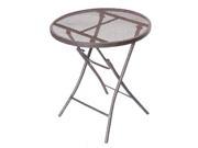 PRIME PRODUCTS 135087 BROWN STEEL BISTRO TABLE 135087