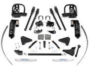 FABTECH MOTORSPORTS K2024B kit 8IN 4LINK SYS W BLK 4.0 C O and PERF RR SHKS W BLOCK and ADDALEAF 00 04FORD F250 350 K2024B