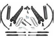 FABTECH MOTORSPORTS K2128M kit 8IN RAD ARM SYS W COILS and RR LF SPRNGS and STEALTH 2008 15 FORD F250 350 4WD K2128M