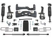 FABTECH MOTORSPORTS K2191DL kit 6IN PERF SYS GEN II W DLSS 2.5 C O and RR DLSS 2009 13 FORD F150 4WD K2191DL