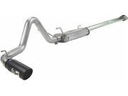 AFE POWER 49 46021 B 13 14 TACOMA V6 4.0L MACH FORCE XP 2 1 2IN CAT BACK STAINLESS STEEL EXHAUST SYSTEM W BLACK TIP 49 46021 B