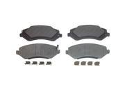 WAGNER BRAKE MX856B SEMI MET DISC PAD SET MX856B