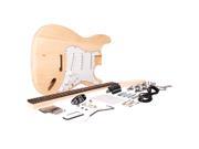 Seismic Audio - Sadiyg-01 - Premium Strat Style Diy Electric Guitar Kit - Unfinished Luthier Project Guitar Kit