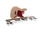 Seismic Audio SADIYG 19 DIY Vintage J Bass Style Electric Guitar Kit Unfinished Luthier Project Guitar Kit