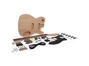 Seismic Audio SADIYG 04 Premium DIY Tele Style Electric Guitar Kit Dual Humbucker pickups Unfinished Luthier Project Guitar Kit