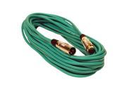 Seismic Audio SAPGX 50Green Premium 50 Foot XLR Microphone Cable Green 50 Foot Mic Cable Cord
