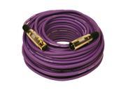Seismic Audio SAPGX 100Purple Premium 100 Foot XLR Microphone Cable Purple 100 Foot Mic Cable Cord