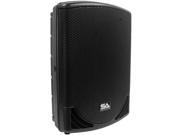 Seismic Audio MainShockD 15 Active 15 Class D PA DJ Speaker Cabinet with Titanium Horn Powered 600 Watt Loudspeaker