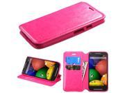 UPC 885126224932 product image for For XT1064 Moto G 2nd Gen Hot Pink MyJacket Wallet (with Tray) | upcitemdb.com
