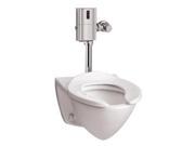 CT708E 01 Commercial Flushometer Toilet Bowl Cotton White
