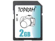 TOPRAM 2GB SD 2G SD Secure Digital Card Bulk OEM