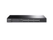 TP-LINK T1600G-28PS (TL-SG2424P) JetStream 24-Port Gigabit Smart PoE+ Switch with 4 SFP Slots TP-LINK T1600G-28PS (TL-SG2424P) JetStream 24-Port Gigabit Smart PoE+ Switch with 4 SFP Slots