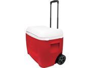 Coleman 60 Quart Wheeled Personal Cooler Red White 3000001998