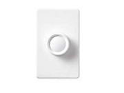 LUTRON D600PHWH 600W 1 Pole Rotary Dimmer White