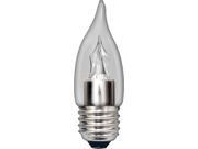 Archipelago 4.5 Watt 240 Lumens Clear Flame Tip Signature LED Candelbra E26 Base LCA26C24027K3 6 Pack