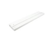American Lighting LED 3 Complete Dim Undercabinet Fixture Switchable Color Temp 24 inch White 3LC 24 WH