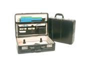 Bond Street 446011BLK Large Leather 5 in. 6 in. Expander Attache Black