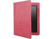 Travel Smart by Conair Coral Faux Crocodile Patent Leather Case for iPad 2 and The New iPad TT277I