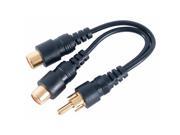Jasco Products RCA 1 To 2 Y Adapter 72601