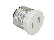 Leviton White Adapter Socket To Outlet 002 125