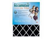 Accumulair FO24X24X2N Carbon Odor Block 2 In. Filter Pack Of 2