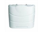 Camco 40532 Heavy Duty 20Lb. Or 30Lb. Dual Propane Tank Cover Colonial White