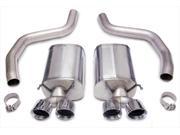 Corsa Exhaust 14164 Exhaust System 2006 2013 Chevrolet Corvette C6 Z06 3 Inch Axle Back Exhaust System dual rear exit quad 4.0 inch pro series tips