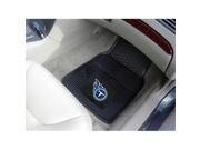 Fanmats 08776 Nfl Tennessee Titans Heavy Duty 2 Piece Vinyl Car Mats