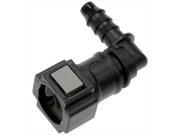 Dorman 800186 Quick Connector 0.31 In.S To 6 mm. Nylon 90