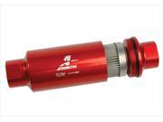 AEROMOTIVE 12304 100 Micron Orb 10 Red Fuel Filter