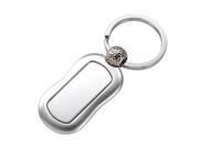 Aeropen International K 62 2 Tone Silver Key Ring with Golf Ball