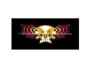 ClearVue Graphics Window Graphic 30x65 Skull Wing TAT 019 30 65
