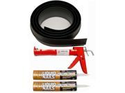 Auto Care Products 53020 Black 20 ft. Tsunami Door Seal Kit