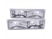 ANZO 511032 Euro Parking Signal Lights Clear